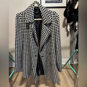 Houndstooh Jacket Coat